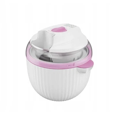 Macchina del gelato SECM 12 Silvercrest gelatiera yogurt freddi sorbetti rosa - Immagine 1 di 2