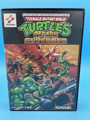 Teenage Mutant Ninja Turtles RETURN OF THE SHREDDER Mega Drive Authentic NEW! - Image 1 of 4