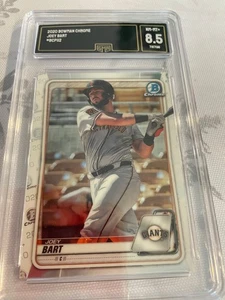 JOEY BART GIANTS 2020 BOWMAN CHROME #BCP112 GRADED 8.5 L@@@K - Picture 1 of 2