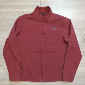 The North Face Jacket Mens Medium Red Apex Bionic 3 Soft Shell Full Zip Outdoor - Picture 1 of 7