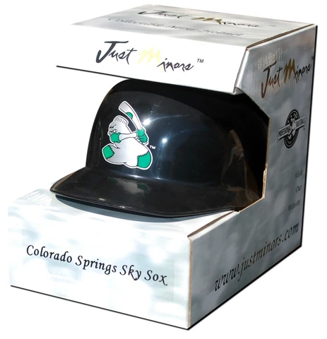 Colorado Springs Sky Sox Mini-Helmet Just Minors - Old Style Cover