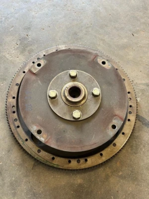 Volante Land Rover Discovery 1 94-95 OEM 3,9 L con engranaje de anillo y placa flexible Foto 1 de 3