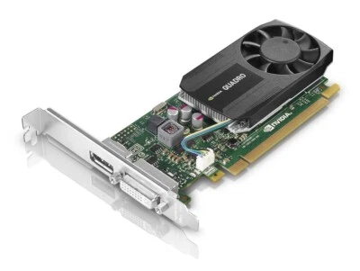 NVidia Quadro K620 Graphics Video Card 2GB Memory PCI-E Normal profile HP - Image 1 of 4