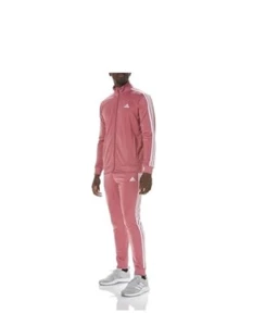 adidas Men's Basic 3-Stripes Tricot Track Suit small/tall new - Picture 1 of 3
