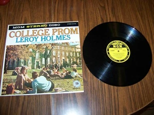 Vintage Vinyl Record / LP College Prom Leroy Holmes & His Orchestra - Imagen 1 de 6