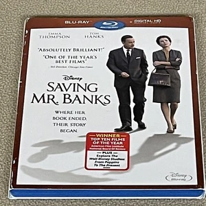 Saving Mr. Banks (Blu-ray Disc 2014) Movie About Disney Studios & Mary Poppins - Picture 1 of 11