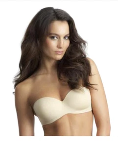 Le Mystere 755 38C Nude Schamlos Trägerlos Nahtlos Gefüttert Bügel BH NEU - Bild 1 von 2