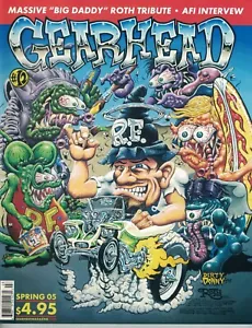 Gearhead Magazin neue Ausgabe #12 2005 Big Daddy Ed Roth Rat Fink Hot Rods Kustom - Bild 1 von 4