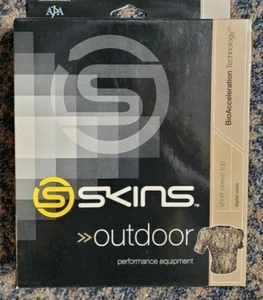 NIB SKINS MENS BIOACCELERATION TECH SHORT SLEEVE TOP BASE LAYER SKI SNOWBOARD XL - Picture 1 of 3