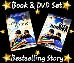 ❤THE KITE RUNNER PAPERBACK BOOK & MOVIE SET BY KHALED HOSSEINI (DVD,2008) ▪ VGC❤ - Picture 1 of 12