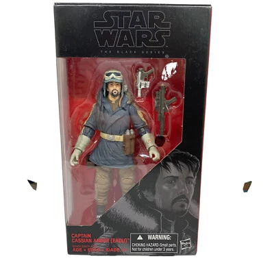 STAR WARS ROGUE ONE BLACK SERIE 6": CAPITÁN CASSIAN ANDOR (EADU) #23 Foto 1 de 4