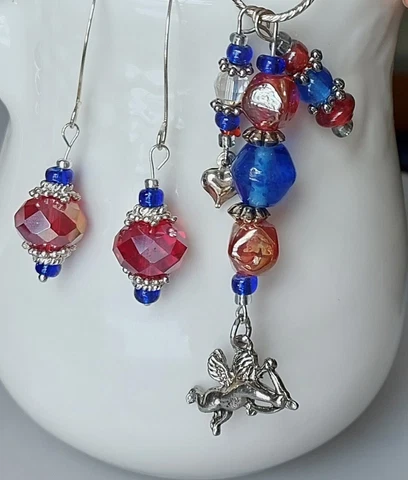 BUFFALO BILLS JEWELRY Earrings Charm Keychain One of a Kind Valentines NFL Cover