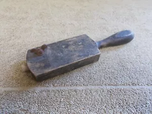 VTG WOOD HANDLE TOOL FARM ~~ UNKNOWN ~~ PRIMITIVE PARTS REPAIR WING NUT - Picture 1 of 14