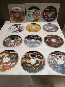 Lote Suelto de 12 Juegos Xbox - Zapatillas, Wolfenstein, Sudeki, Ninja Gaiden, Doom - Imagen 1 de 3