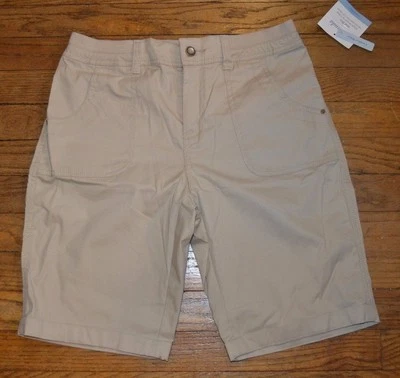 Bermudas Croft & Barrow tiro medio pantalones cortos talla 4 precio de venta sugerido por el fabricante 32,00 USD cintura cómoda Foto 1 de 2