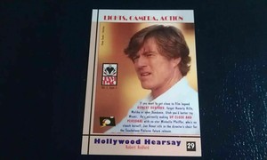 Robert Redford Pierce Brosnan Actor Smiling 1995 JAM PAC ODDBALL
