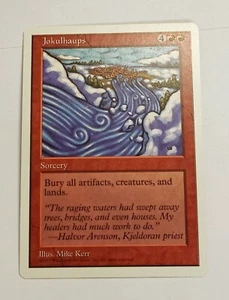 Magic the Gathering MTG  Jokulhaups  5th Edition  - Picture 1 of 2