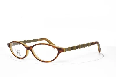 JEAN LAFONT Anteojos MARRÓN HABANA Antiguo DORADO VINTAGE CARIATIDE 50-13-140 421 Foto 1 de 4