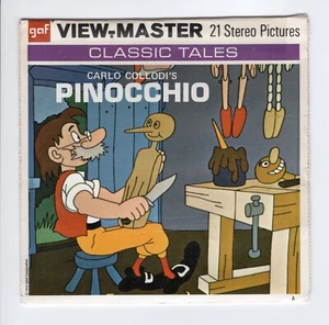 GAF View-Master "Pinocchio" Classic Tales 1959Original B 311 - Picture 1 of 6