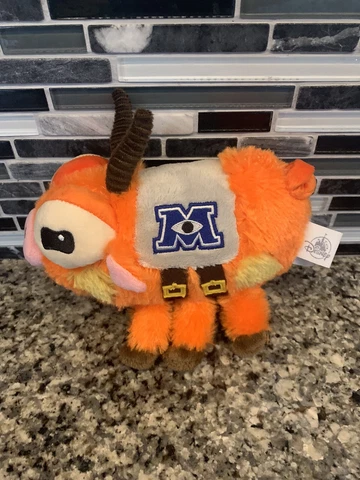 Disney Monsters University ARCHIE THE SCARE PIG 7" Orange Plush Animal Pixar Cover