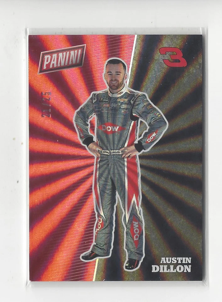 2017 National Convention Rainbow Spokes Thick Stock #R8 Austin Dillon /25  - Image 1 of 1