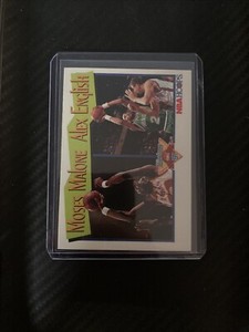 1991-92 NBA Hoops Moses Malone Alex English Moses Malone/Alex English Atlanta