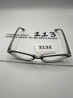 Candies C Sandy BlkCry Kids Eyeglasses Frames Black Round 48-17-135 - Image 1 of 4