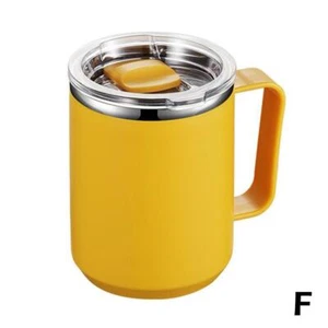 Coffee Mug Stainless Steel Double Wall Insulated Tumble Travel Mug Cup Lid 2023 - Picture 1 of 11