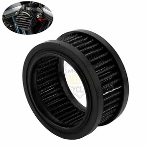 Black Air Cleaner Intake Filter Replacement For Harley Sportster 883 XL 48 91-22 - Picture 1 of 8