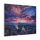 Home Decorations, Fireworks 1 Matte Canvas, Stretched, 0.75"