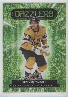 2022 Upper Deck Extended Series Dazzlers Green Brayden Pachal #DZ-145 Rookie RC - Image 1 of 2