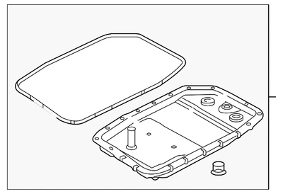 Filtro de aceite de transmisión original Jaguar C2C38963 Foto 1 de 2