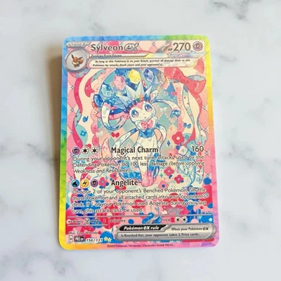 Sylveon ex Gold Metal Pokemon Card Collectible Gift/Display - Image 1 of 2