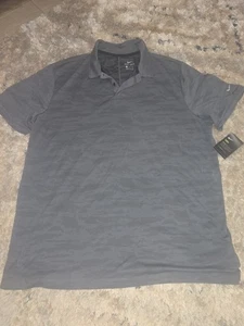 Nike GOLF Dri-Fit Negro 100% Poliéster Polo Para Hombre XXL 2XL Manga Corta Nuevo Con Etiquetas - Imagen 1 de 7