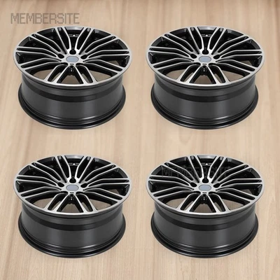 4件装19英寸x8英寸车轮轮辋OE 86328适用于宝马M550i 530e 530i 540d 540i 550i 2017-20 — 第 1/4 张图片