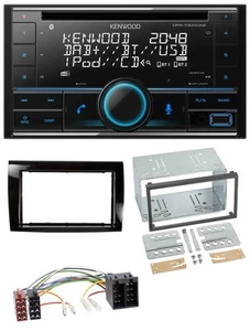 Kenwood CD 2DIN DAB USB MP3 Bluetooth Autoradio für Fiat Bravo (ab 2007) - Bild 1 von 8
