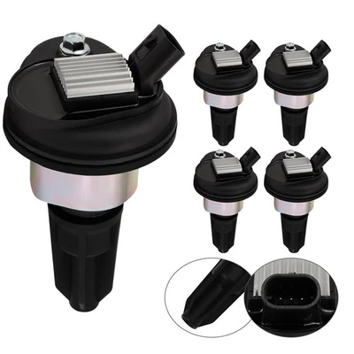 4Pcs Ignition Coils For 2002-2008 Isuzu i-290 Chevrolet GMC Hummer Buick Saab - Image 1 of 4