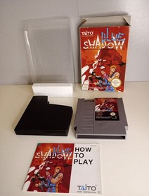 NINTENDO NES TAITO BLUE SHADOW BOXED WITH MANUAL