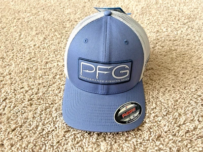 Gorra Columbia PFG Fish Hook Flexfit L/XL Azul - Imagen 1 de 2