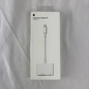 AUTHENTIQUE Adaptateur Lightning vers AV numérique Apple MD826AM/A A1438 NEUF - Photo 1/4