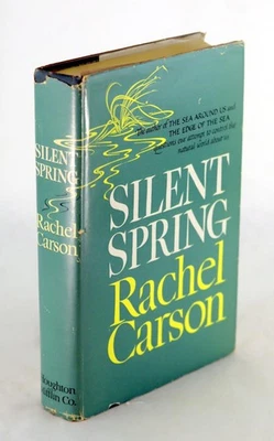 Rachel Carson 1st Ed 1962 Silent Spring Hardcover w/Dustjacket - Image 1 of 4