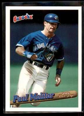 1996 Bazooka Paul Molitor #64 Toronto Blue Jays - Image 1 of 2