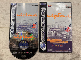 Wipeout - Sega Saturn - PAL - Complete - Mint