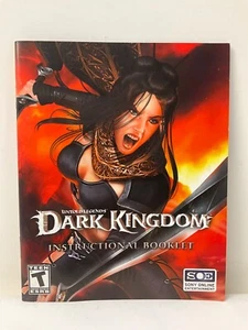 Manual Only Untold Legend Dark Kingdom PS3 Playstation 3 Guide Instruction OEM - Picture 1 of 5