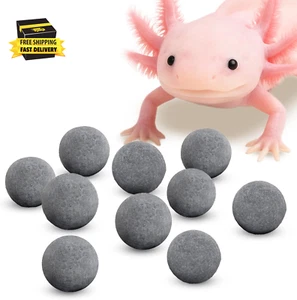 Axolotl Wasseraufbereiterkugeln, graue Steine für Süßwassertank und Community A - Bild 1 von 7