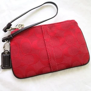 Neu mit Etikett Coach rote Signature optisches Armband Universalhülle NEU 42391 - Bild 1 von 5