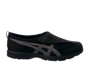 Asics Life Walker 101 Black Charcoal Grey - 3E Wide FLC101-9073 - Picture 1 of 5