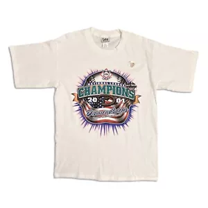 Campeones de la Liga Nacional Arizona Diamondbacks 2001 de colección nuevo con pegatina M - Imagen 1 de 5