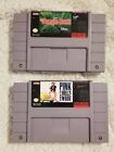 Snes Pink Goes to Hollywood and The Jungle Book Good Condition Free S/H