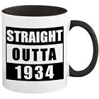 89th Birthday Mug Coffee Cup 1934 Funny Gift For Women Men Her Him U-16S